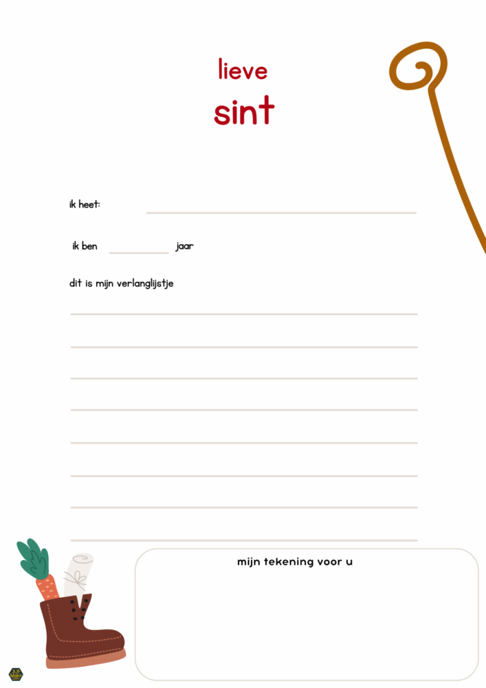 Sinterklaas verlanglijstje