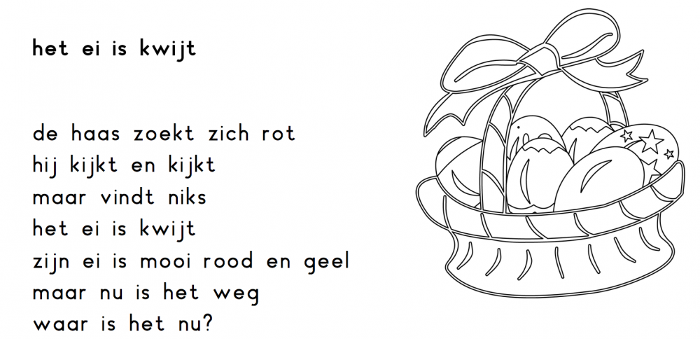 Begrijpend lezen en verhaaltjes voor beginnende lezers, kleuters of