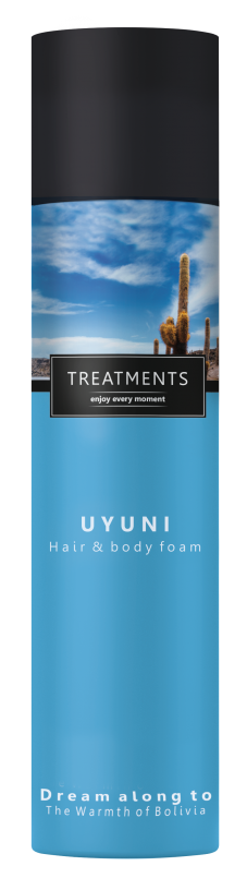 Uyuni Hair & body Shower foam