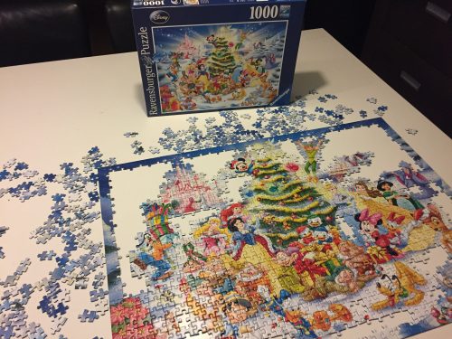 Ontspannen in de vakantie? Puzzelen met de kerst puzzel van Ravensburger