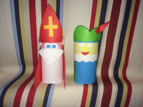 Sint en piet knutsel