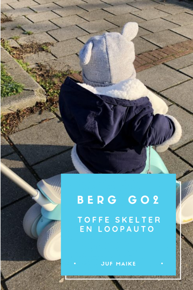 BERG GO2: toffe skelter en loopauto