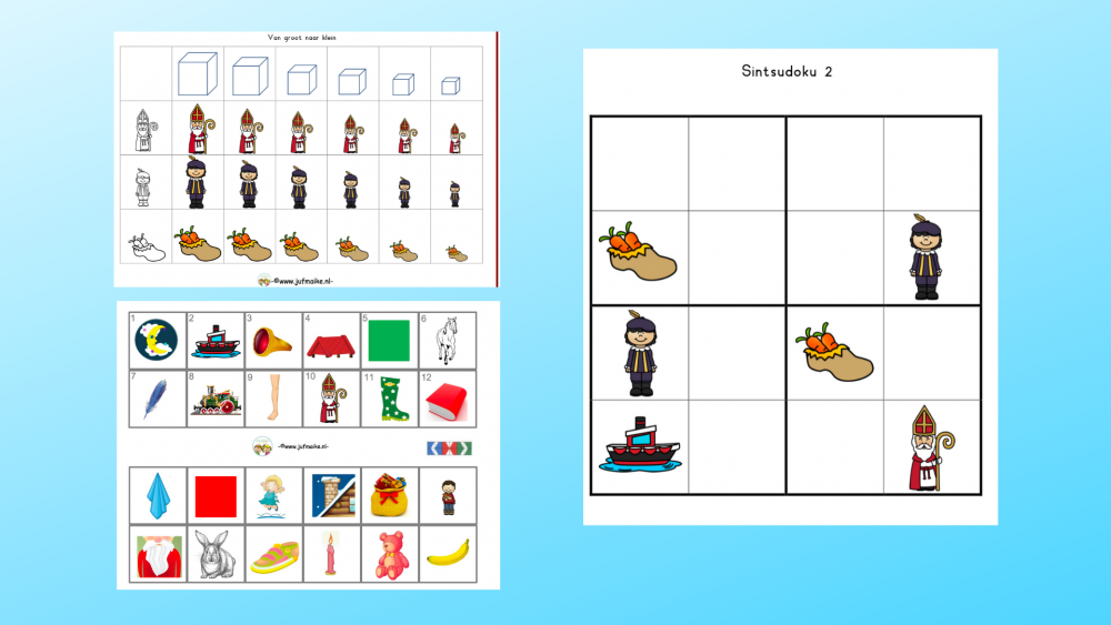 Rekenen en rijmen met Sint