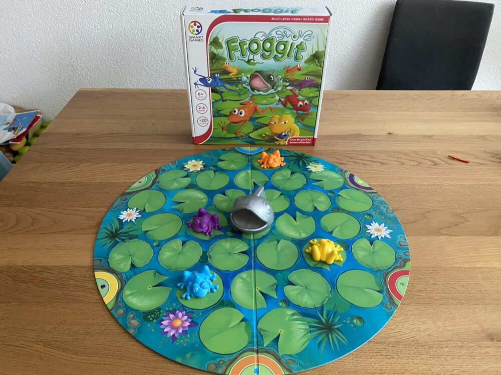 Froggit Smartgames spel: WIN!
