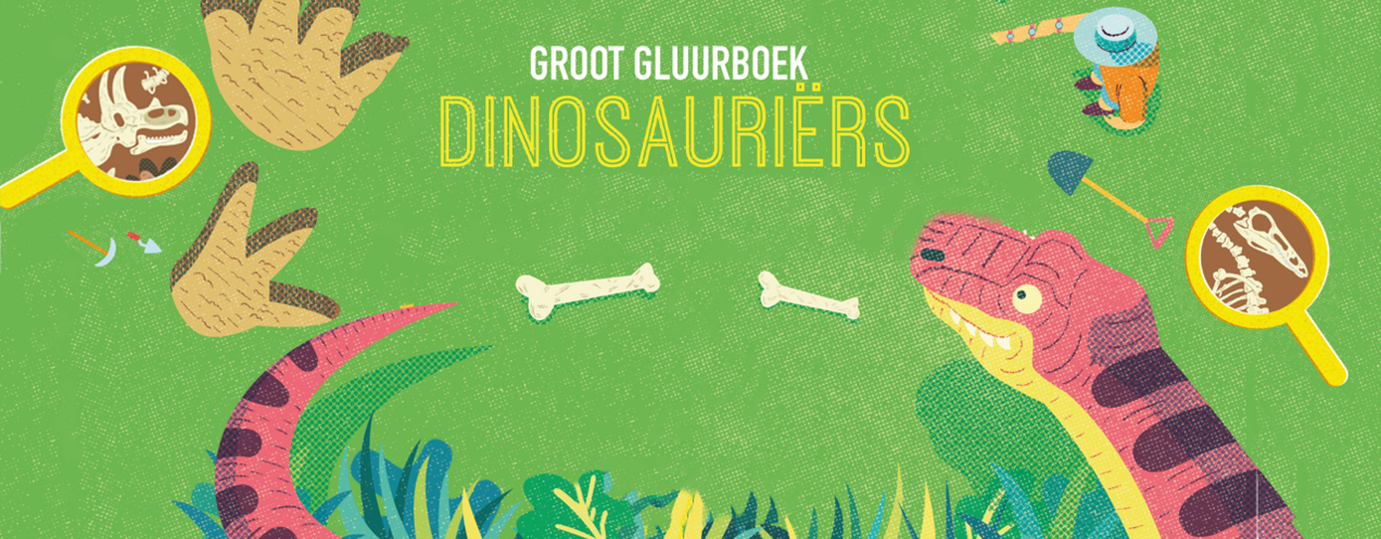 Groot gluurboek: Dinosauriërs WIN