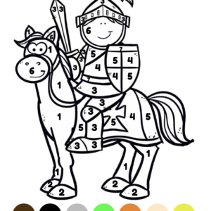 Kleuren op code ridders