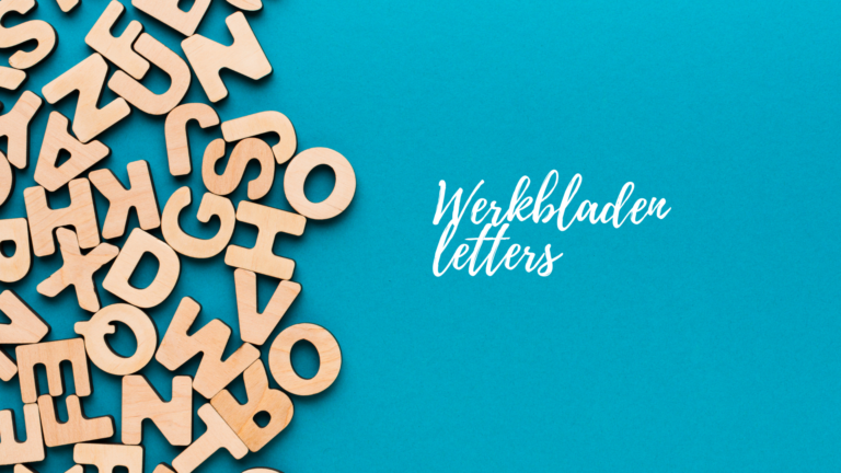 Werkbladen letters