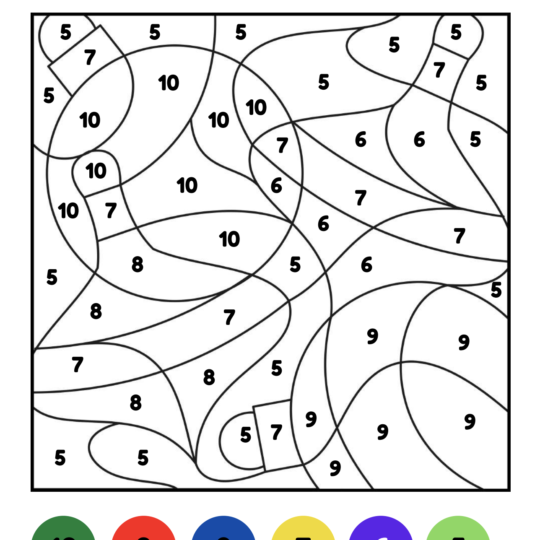 Kleuren op code Bij mij thuis bovenbouw • Juf Maike