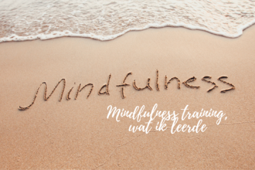 Mindfulness training, wat ik leerde