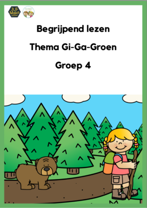 Begrijpend lezen pakket Gi-Ga-Groen Kinderboekenweek 2022