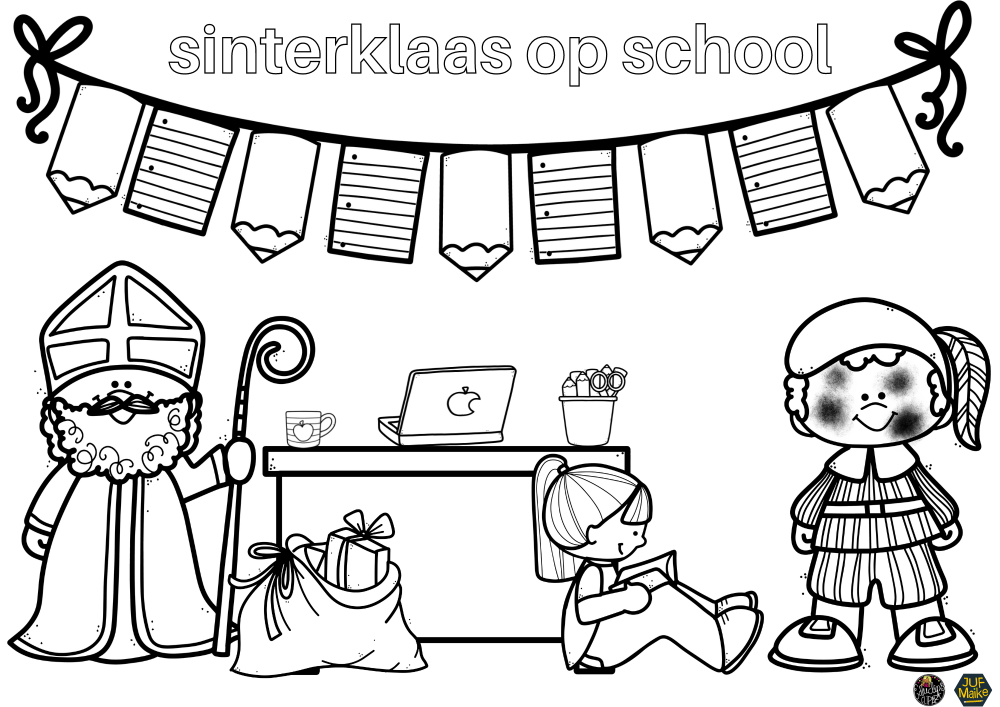 Sinterklaas op school 2