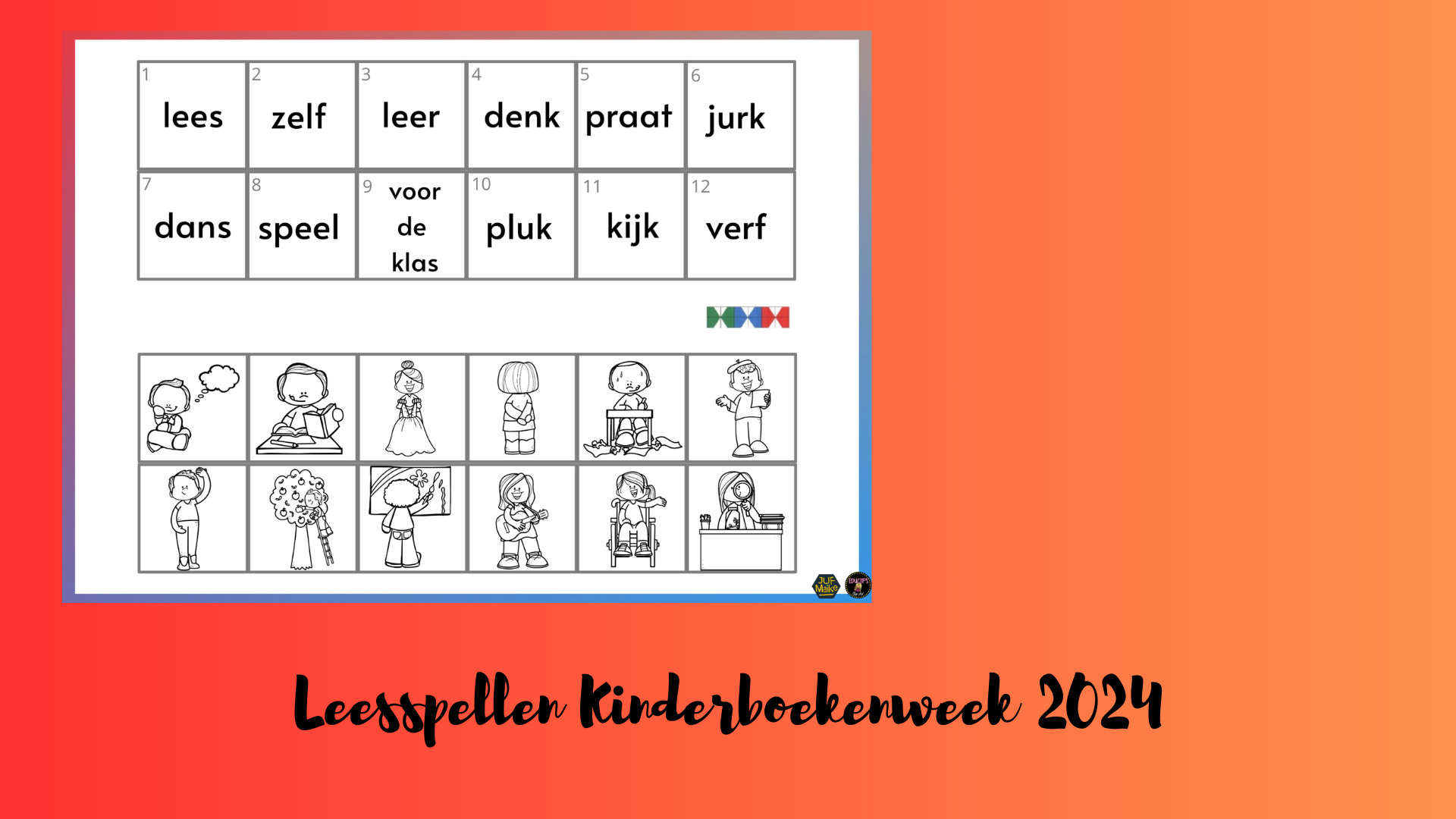 Leesspellen Wees jezelf