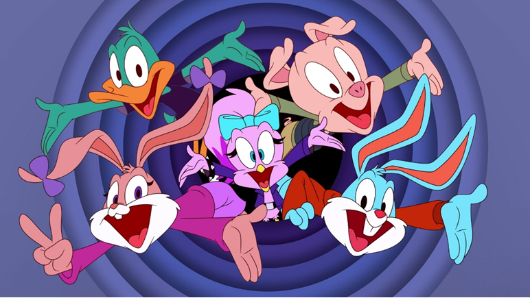  Catch the bunny!: Tiny Toons hindernisbaan