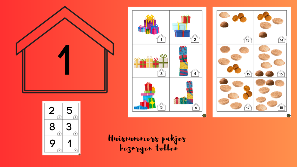 Huisnummers pakjes bezorgen tellen