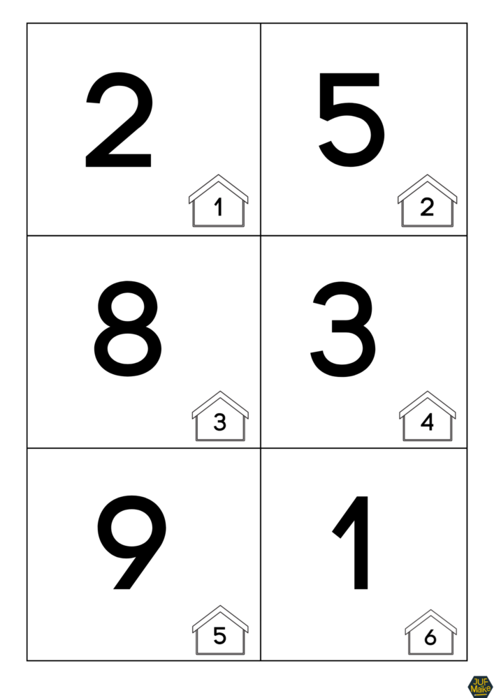 Opdrachtkaarten cijfers