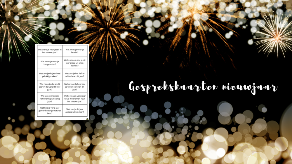 Gesprekskaarten nieuwjaar