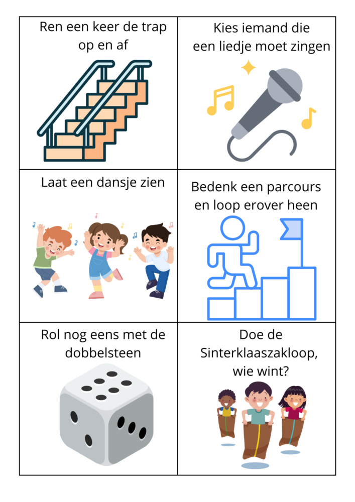 Opdrachtkaarten Sint middenbouw