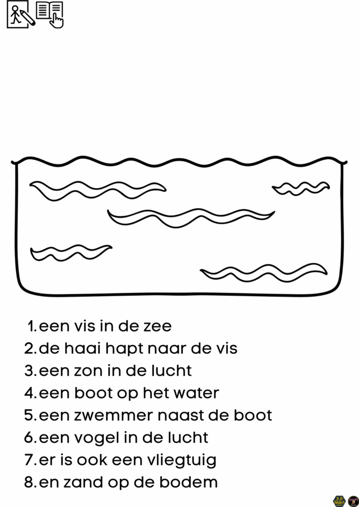 Teken wat je leest zomer