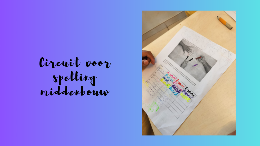 Circuit voor spelling middenbouw