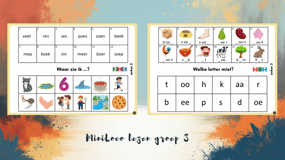 MiniLoco lezen groep 3